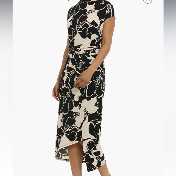 Donna Morgan Floral Midi Dress, size 2 - Picture 6 of 7